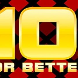 10s or Better slot logo by 1x2gaming at Ringospin Casino