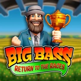 Big Bass Return to the Races slot icon by Pragmatic Play, available at Ringospin Casino