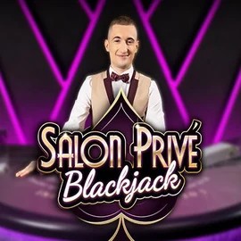 Blackjack Salon Privé logo by Ezugi at Ringospin Casino