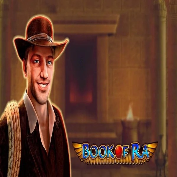 Book of Ra casino game by Greentube – featured logo at Ringospin Casino
