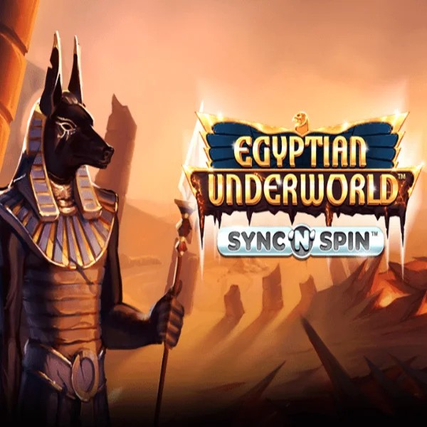 Egyptian Underworld online game logo by Greentube on ringospin-be.com