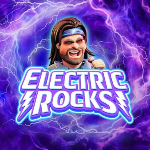 Electric Rocks logo by Inspired Gaming at Ringospin Casino