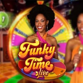 Funky Time by Evolution, showcased at ringospin-be.com – game logo