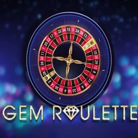 Gem Roulette online game logo by iSoftBet on ringospin-be.com