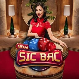 Official Live Casino logo: Mega Sic Bac by Pragmatic Play at Ringospin Casino