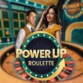 PowerUP Roulette logo – Live Casino by Pragmatic Play at Ringospin Casino