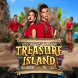 Treasure Island online game logo by Pragmatic Play on ringospin-be.com